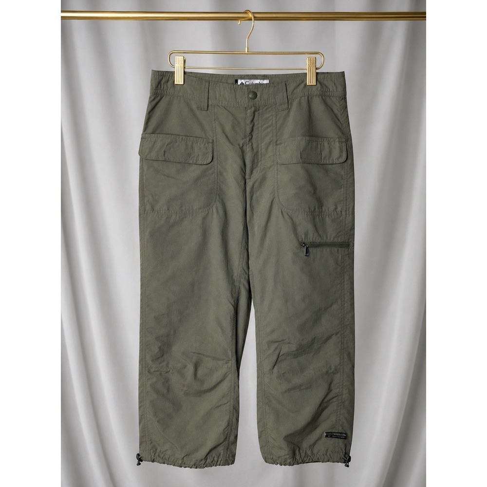Columbia GRT‎ Omni Dry Capri Cropped Pants 100% Nylon Outdoor Women's Size 8